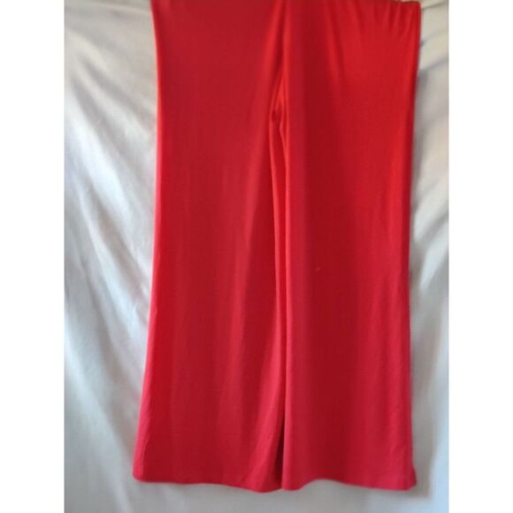 Ralph Lauren Strappy Maxi Dress Cropped Sleeveless Red Womens Size Small - Picture 5 of 15